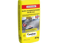 Saint-Gobain Weber Ausgleichsmassen^Weber Boden-Ausgleichsmasse bis 60 mm 20 kg