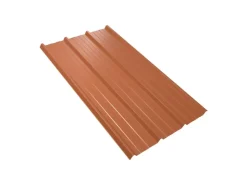 Weckman Bedachungen^Trapezblech W45 3.700 mm x 1.069 mm x 0,75 mm Ziegelrot
