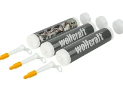 wolfcraft Trockenausbau|Mörtel^Leerkartuschen 3 Stück 310 ml